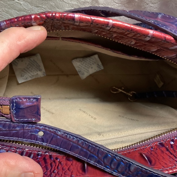 $FIRM$ 2 Pc Brahmin DAWNING HILLARY  + ADY WALLET ****NO BUTTERFLY**** - Picture 6 of 9